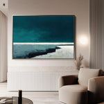 Abstract 1499 Canvas Art 60 x 40 cm / Stretched on hidden frame