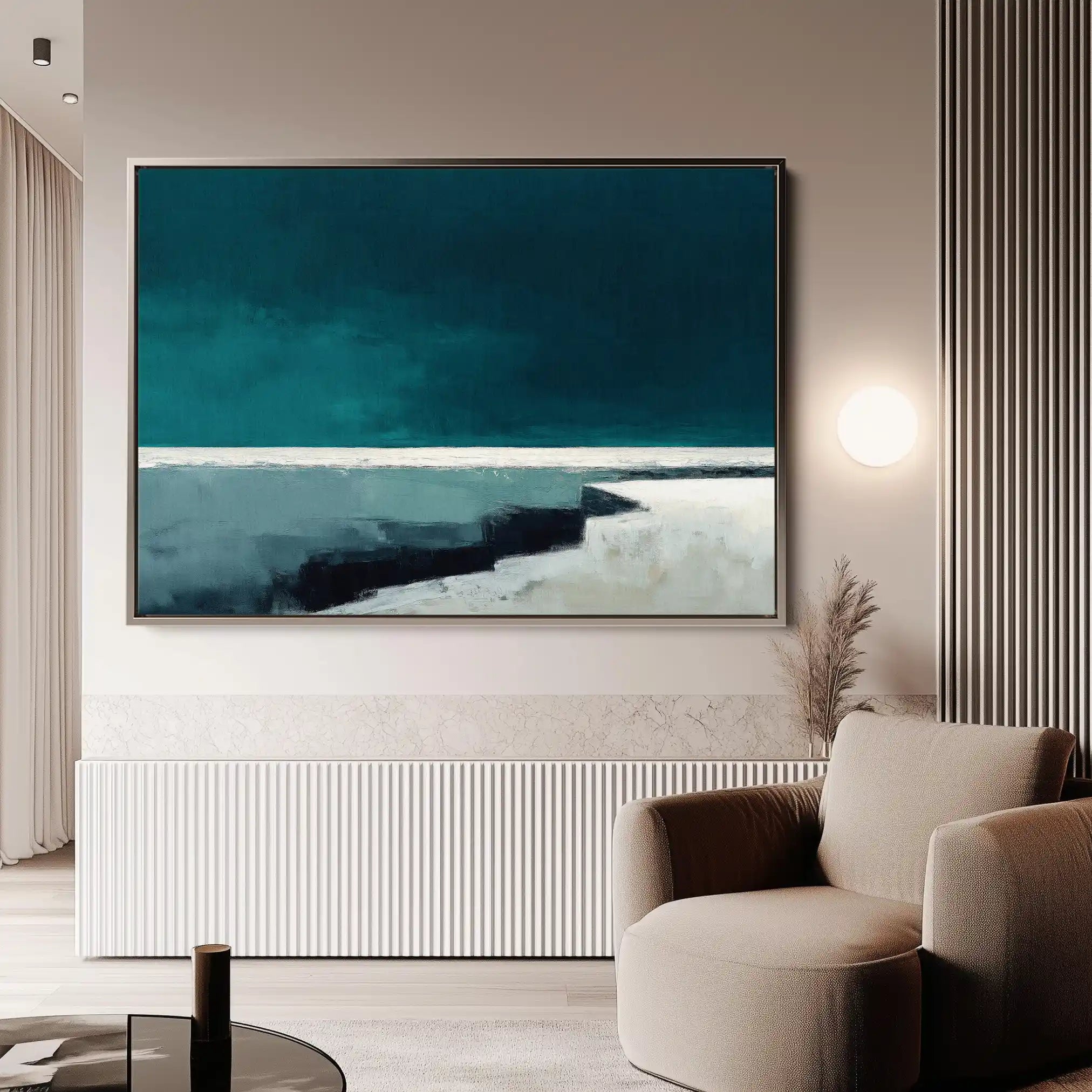 Abstract 1499 Canvas Art 60 x 40 cm / Stretched on hidden frame