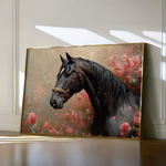 Horses 150 Canvas Art 90 x 60 cm / Stretched on hidden frame