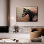 Horses 150 Canvas Art 90 x 60 cm / Stretched on hidden frame