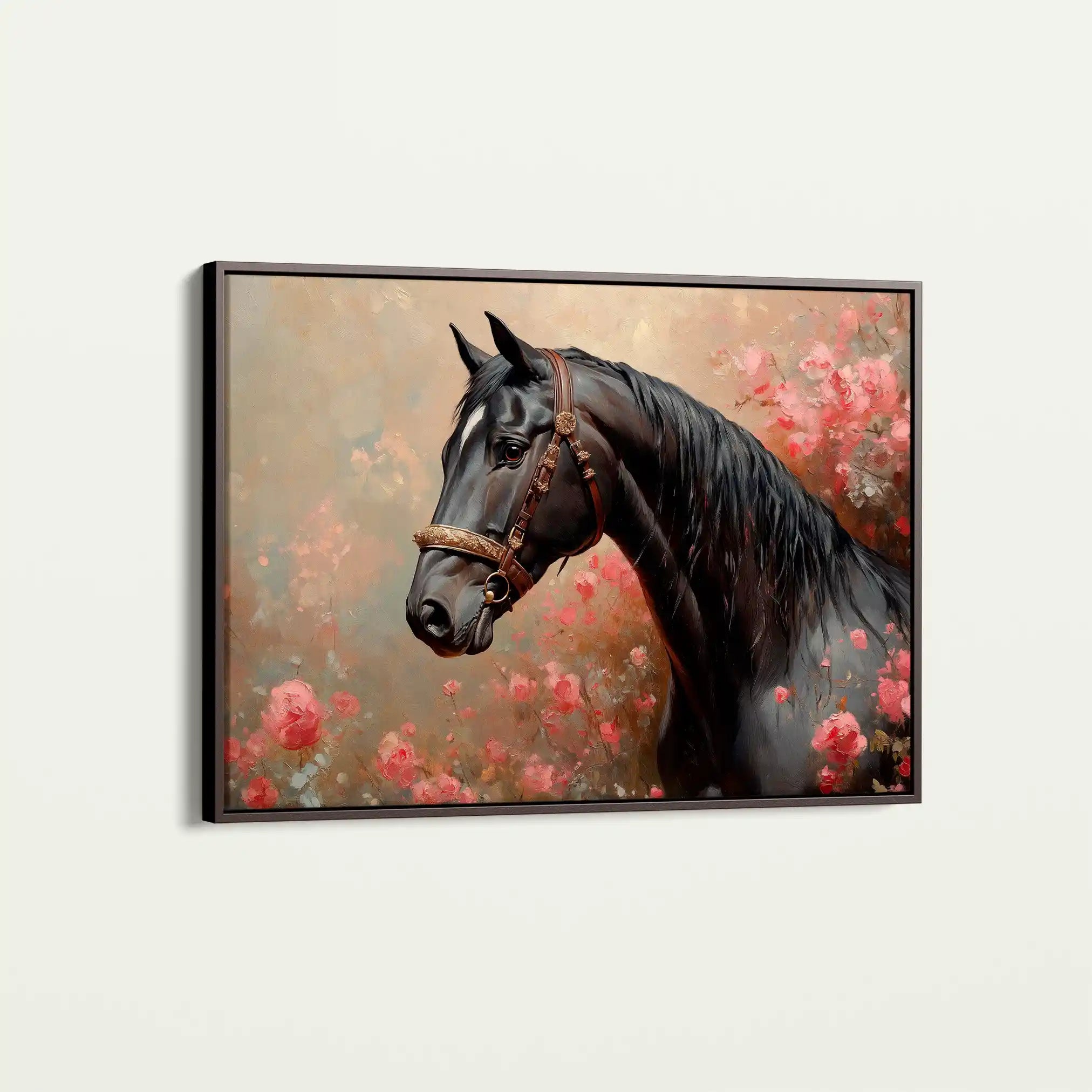 Horses 150 Canvas Art 90 x 60 cm / Stretched on hidden frame