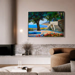Landscape 150 Canvas Art 90 x 60 cm / Stretched on hidden frame