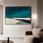 Abstract 1500 Canvas Art 60 x 40 cm / Stretched on hidden frame