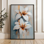 Floral Canvas Wall Art WAD1500-F 90 x 60 cm / Stretched on hidden frame