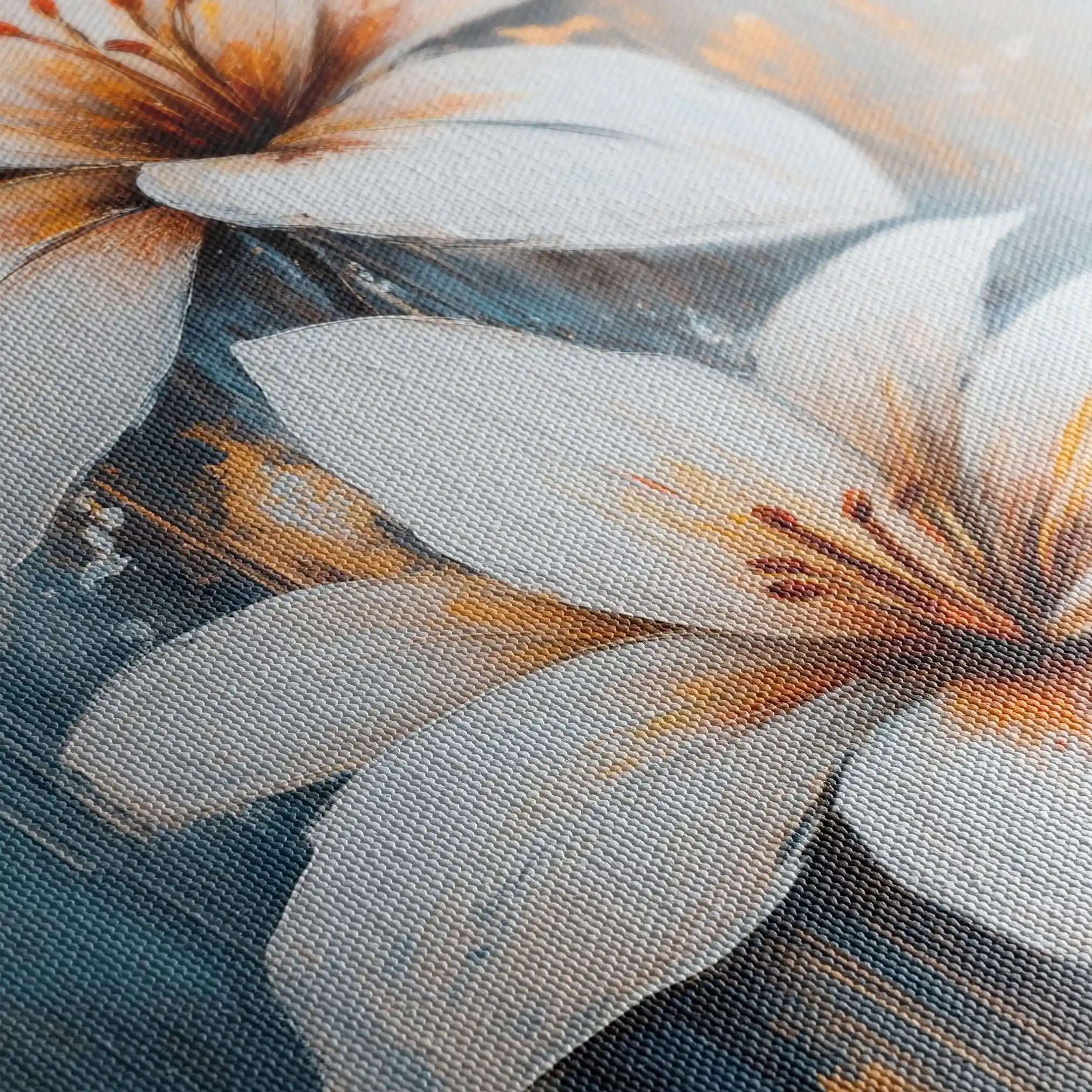 Floral Canvas Wall Art WAD1500-F 90 x 60 cm / Stretched on hidden frame