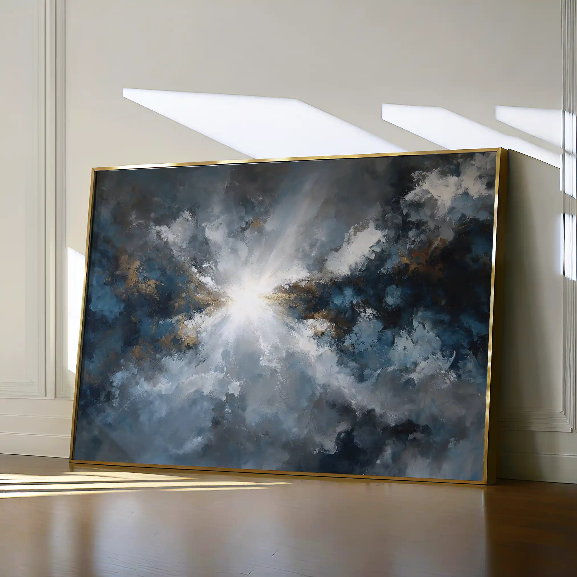 Abstract 1501 Canvas Art 60 x 40 cm / Stretched on hidden frame
