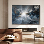 Abstract 1501 Canvas Art 60 x 40 cm / Stretched on hidden frame