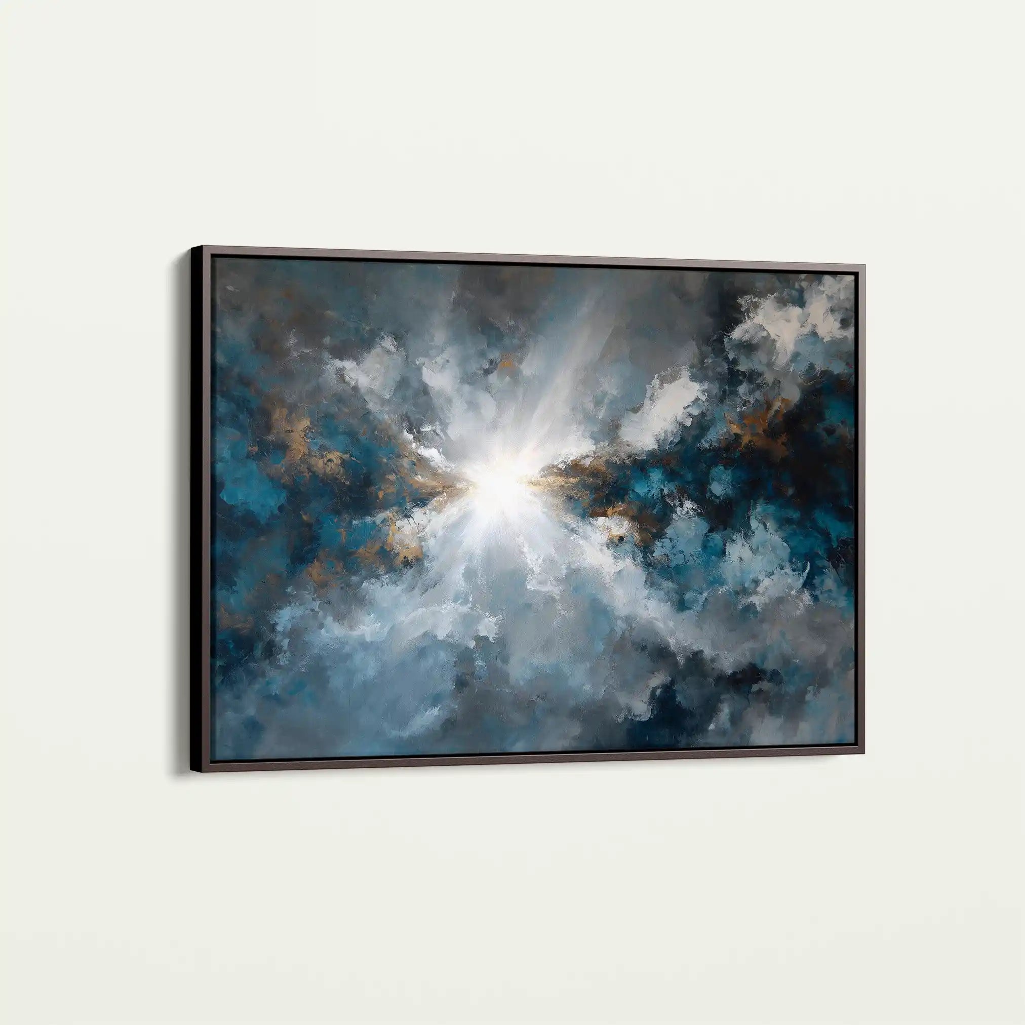 Abstract 1501 Canvas Art 60 x 40 cm / Stretched on hidden frame