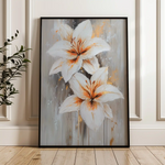 Floral Canvas Wall Art WAD1501-F 90 x 60 cm / Stretched on hidden frame
