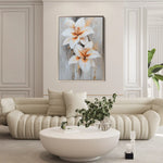 Floral Canvas Wall Art WAD1501-F 90 x 60 cm / Stretched on hidden frame