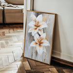 Floral Canvas Wall Art WAD1501-F 90 x 60 cm / Stretched on hidden frame