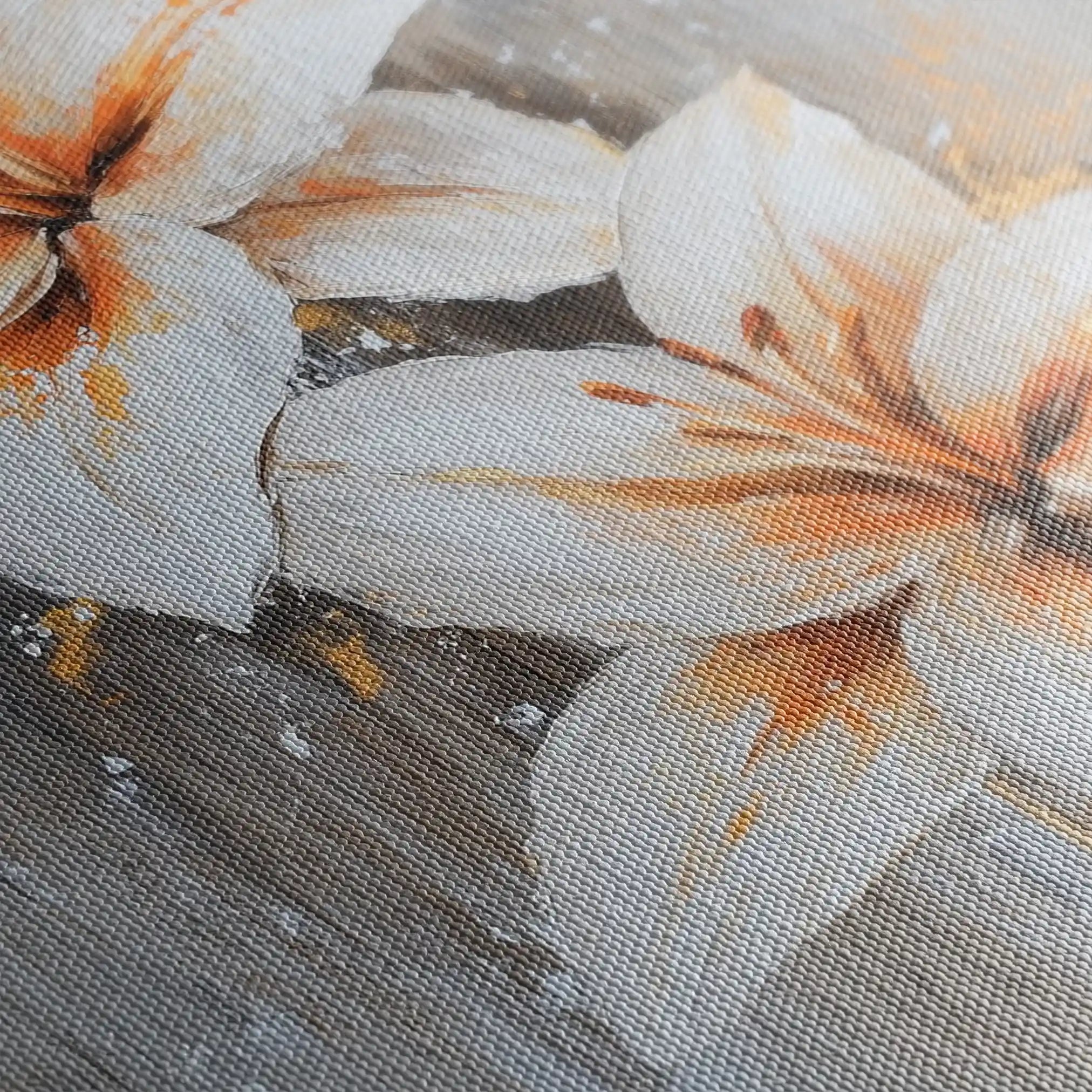 Floral Canvas Wall Art WAD1501-F 90 x 60 cm / Stretched on hidden frame