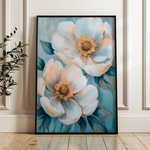 Floral Canvas Wall Art WAD1503-F 90 x 60 cm / Stretched on hidden frame
