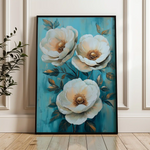Floral Canvas Wall Art WAD1504-F 90 x 60 cm / Stretched on hidden frame