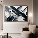 Abstract 1508 Canvas Art 60 x 40 cm / Stretched on hidden frame