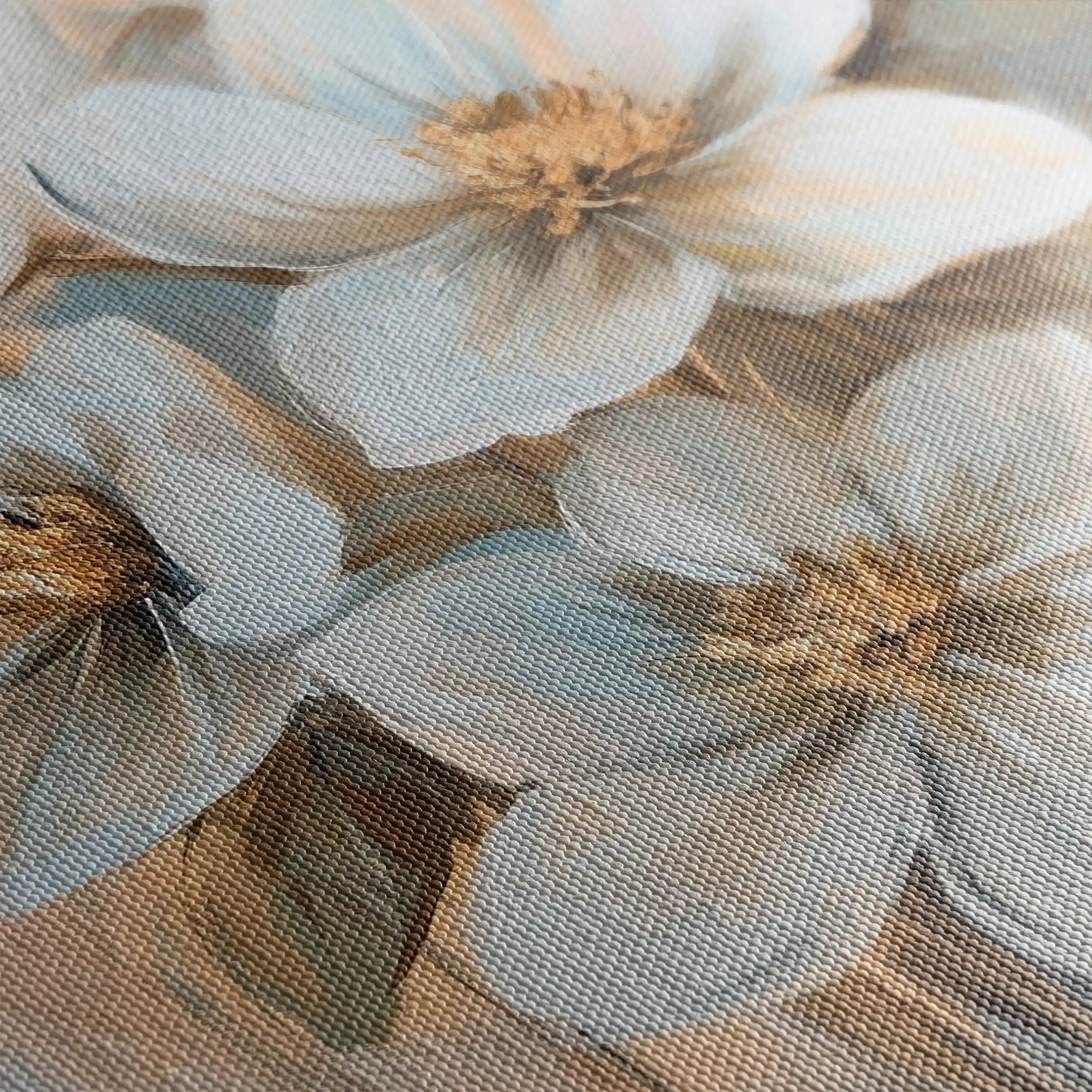 Floral Canvas Wall Art WAD1508-F 90 x 60 cm / Stretched on hidden frame