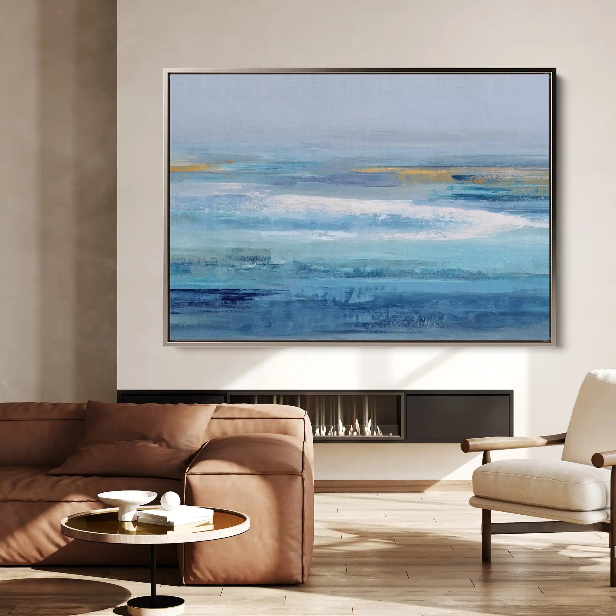Abstract 1509 Canvas Art 60 x 40 cm / Stretched on hidden frame