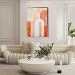 Boho 151 Canvas Art 90 x 60 cm / Stretched on hidden frame