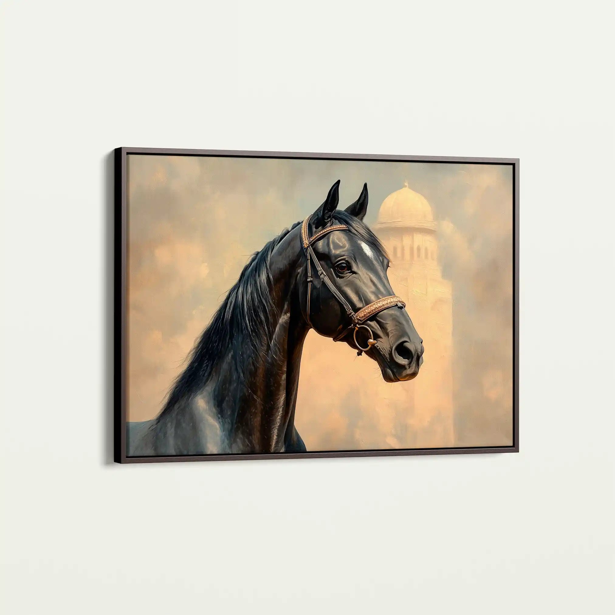 Horses 151 Canvas Art 90 x 60 cm / Stretched on hidden frame