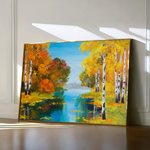 Landscape 151 Canvas Art 90 x 60 cm / Stretched on hidden frame