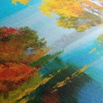 Landscape 151 Canvas Art 90 x 60 cm / Stretched on hidden frame