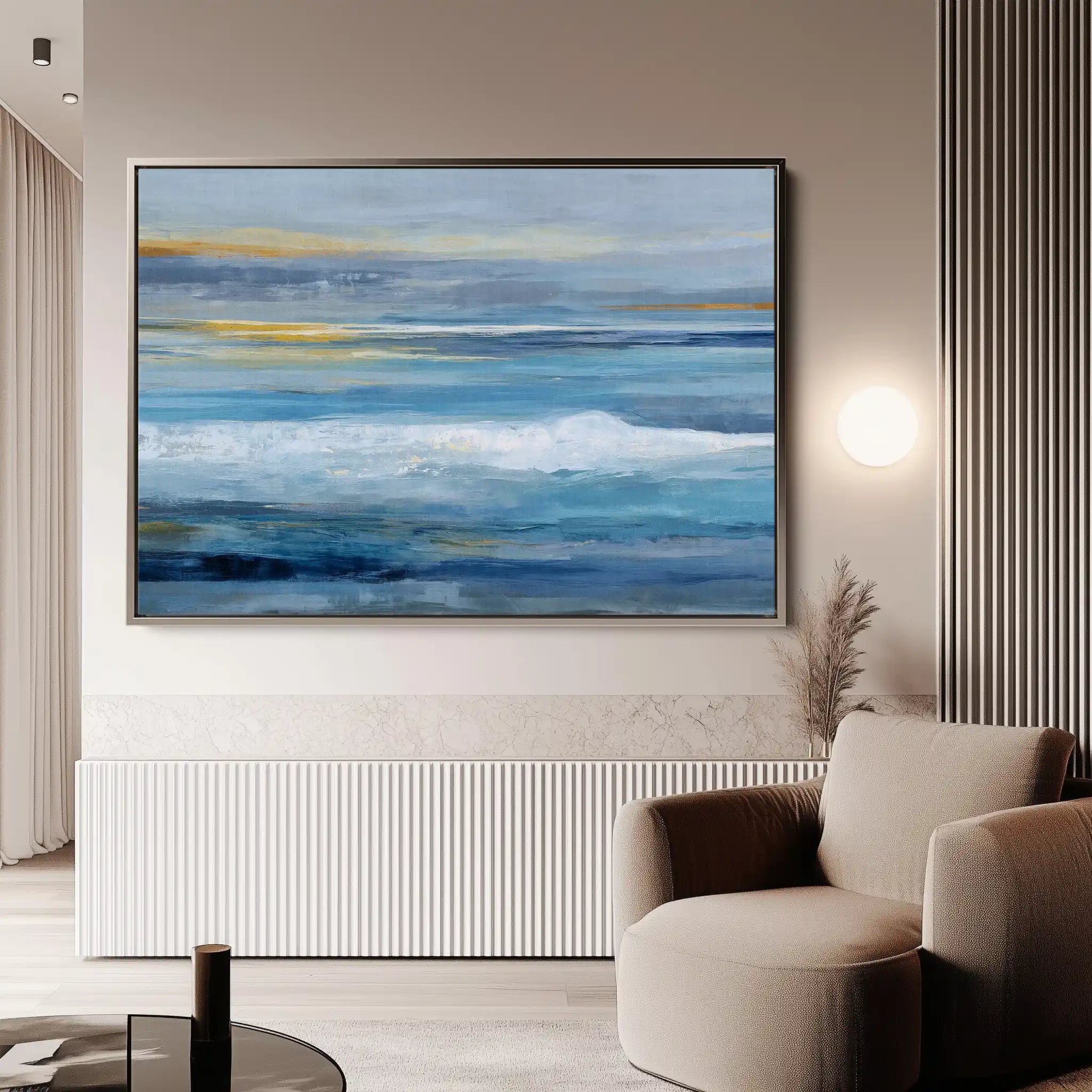 Abstract 1510 Canvas Art 60 x 40 cm / Stretched on hidden frame