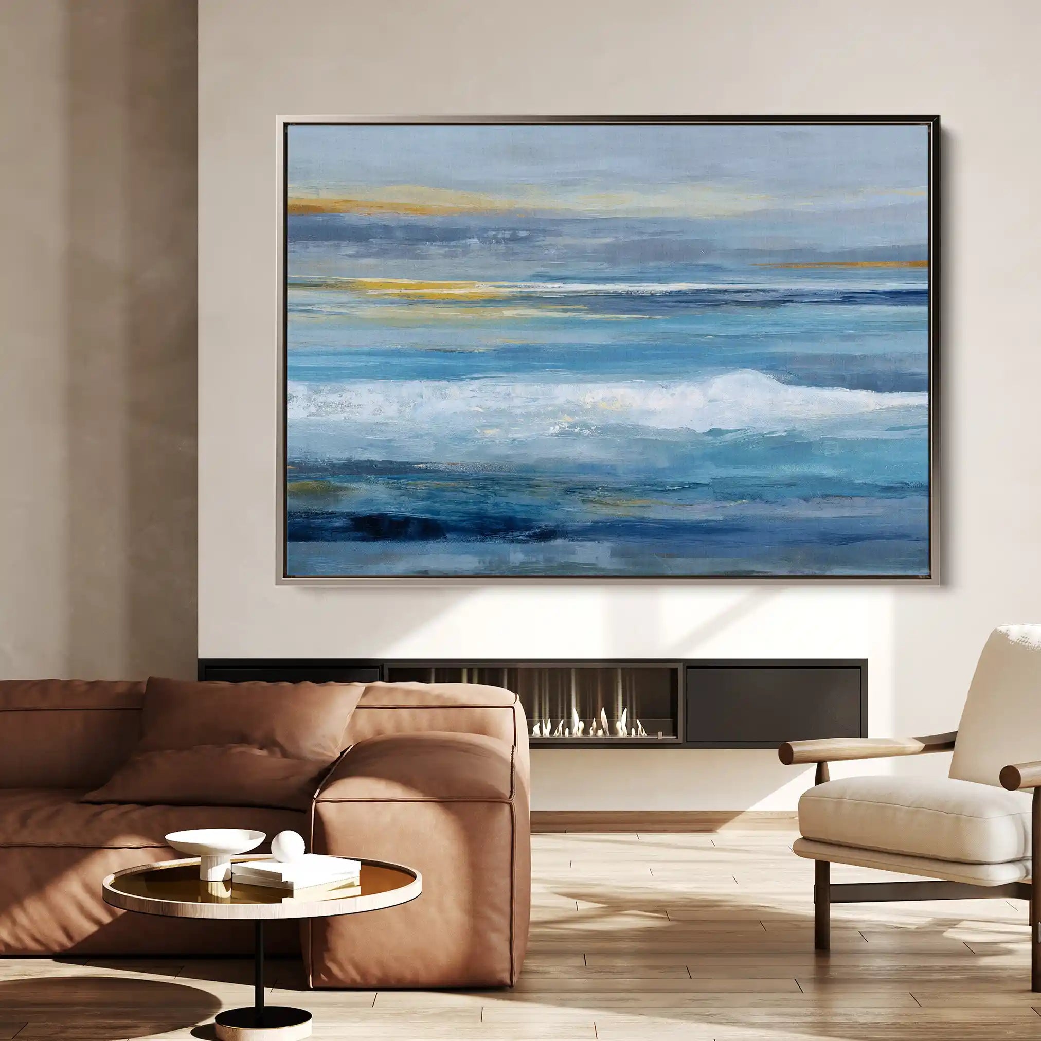 Abstract 1510 Canvas Art 60 x 40 cm / Stretched on hidden frame