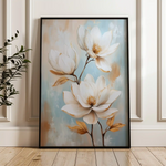 Floral Canvas Wall Art WAD1511-F 90 x 60 cm / Stretched on hidden frame