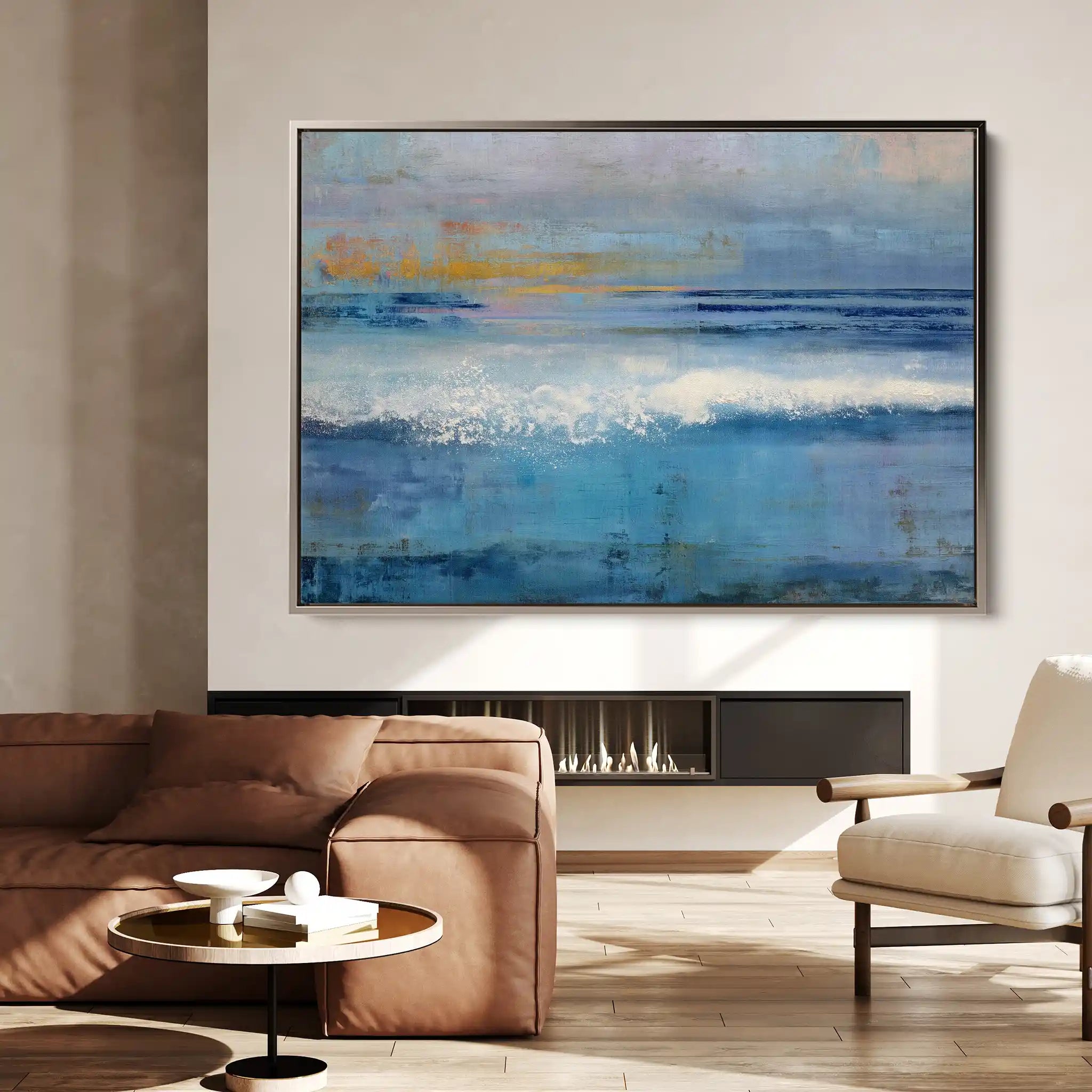 Abstract 1512 Canvas Art 60 x 40 cm / Stretched on hidden frame