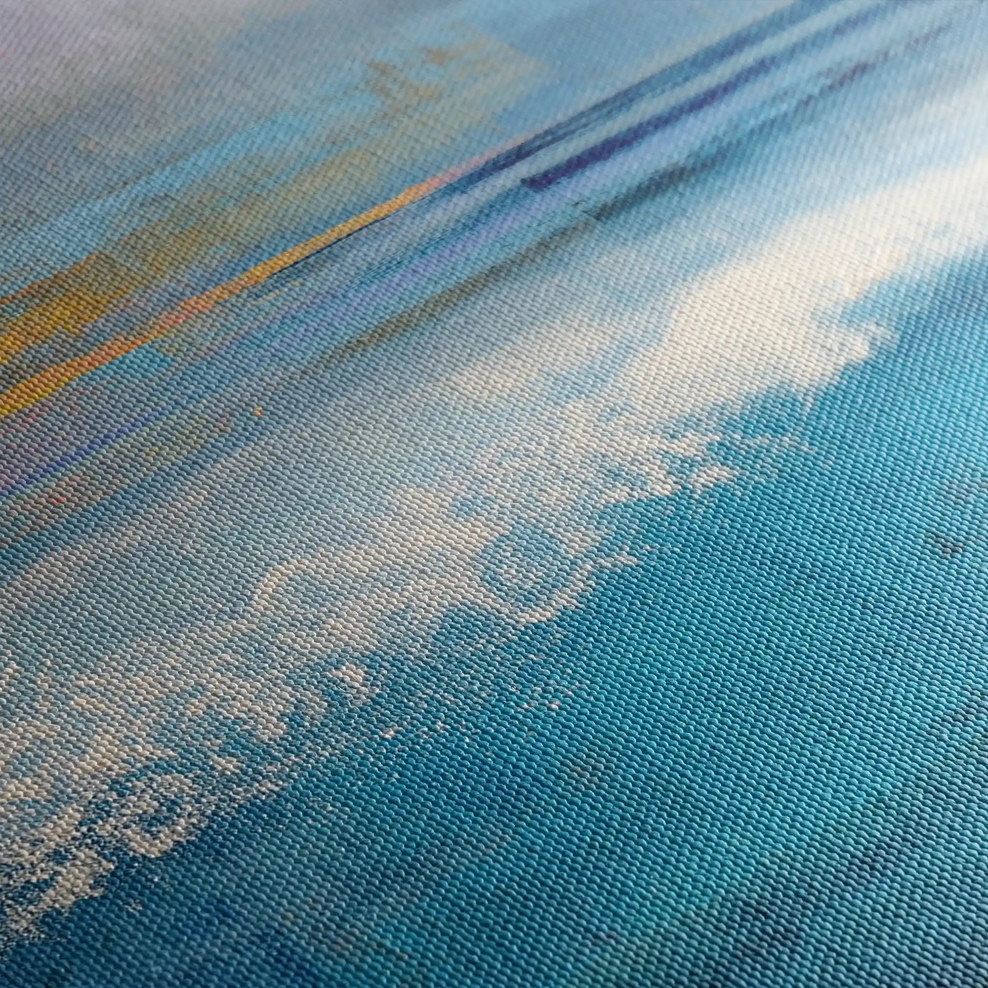 Abstract 1512 Canvas Art 60 x 40 cm / Stretched on hidden frame