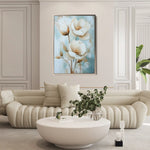 Floral Canvas Wall Art WAD1512-F 90 x 60 cm / Stretched on hidden frame