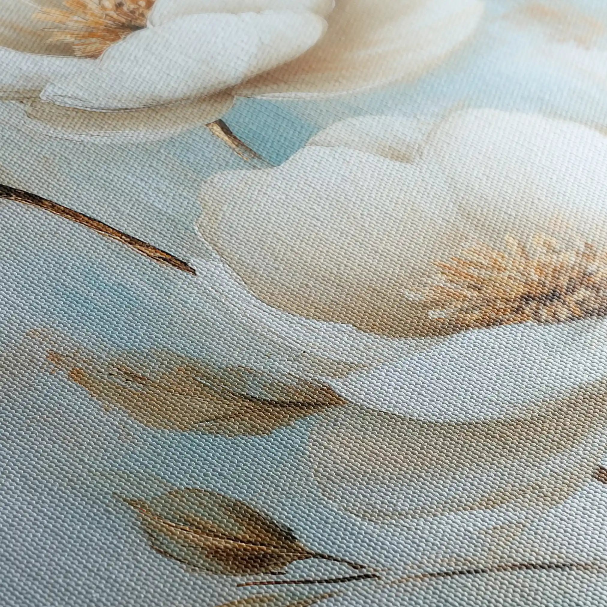 Floral Canvas Wall Art WAD1512-F 90 x 60 cm / Stretched on hidden frame