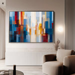 Abstract 1513 Canvas Art 60 x 40 cm / Stretched on hidden frame