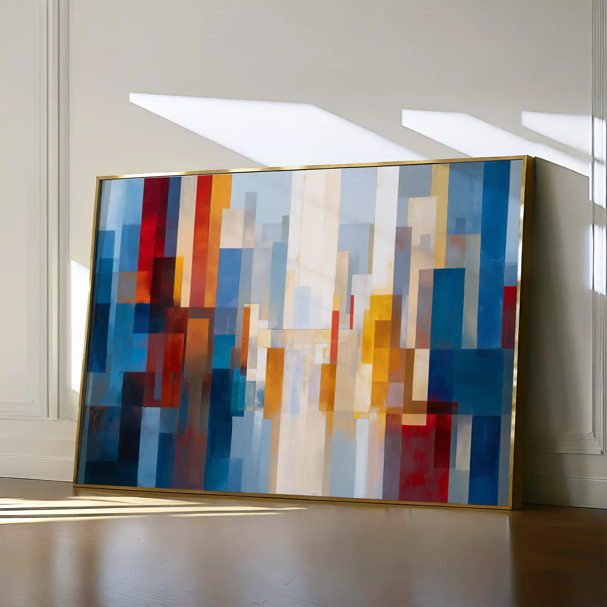 Abstract 1513 Canvas Art 60 x 40 cm / Stretched on hidden frame