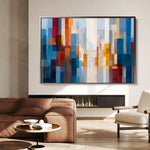 Abstract 1513 Canvas Art 60 x 40 cm / Stretched on hidden frame