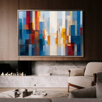 Abstract 1513 Canvas Art 60 x 40 cm / Stretched on hidden frame