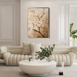 Floral Canvas Wall Art WAD1513-F 90 x 60 cm / Stretched on hidden frame