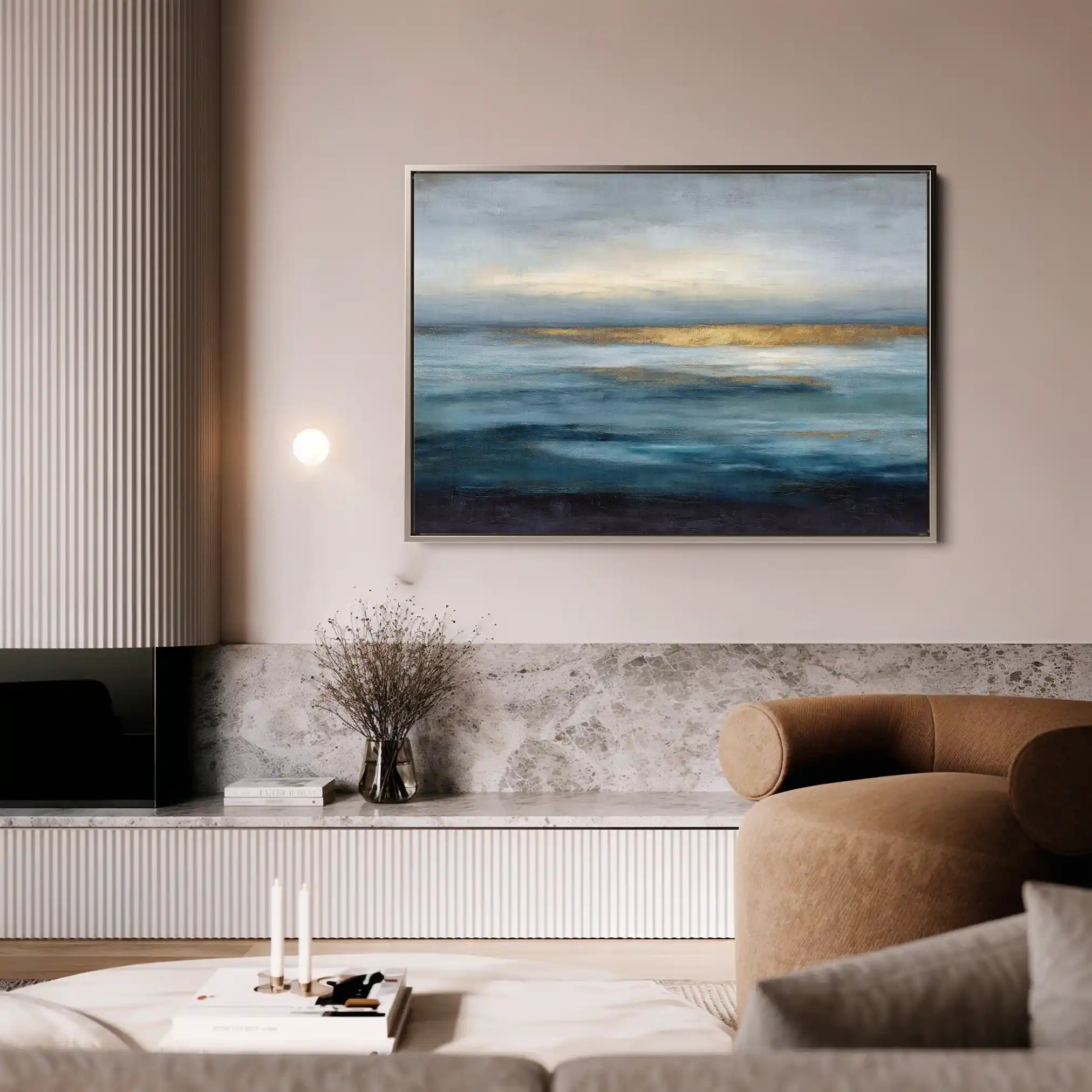 Abstract 1515 Canvas Art 60 x 40 cm / Stretched on hidden frame