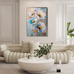 Floral Canvas Wall Art WAD1515-F 90 x 60 cm / Stretched on hidden frame