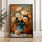 Floral Canvas Wall Art WAD1517-F 90 x 60 cm / Stretched on hidden frame