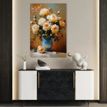 Floral Canvas Wall Art WAD1517-F 90 x 60 cm / Stretched on hidden frame