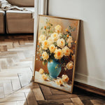 Floral Canvas Wall Art WAD1518-F 90 x 60 cm / Stretched on hidden frame