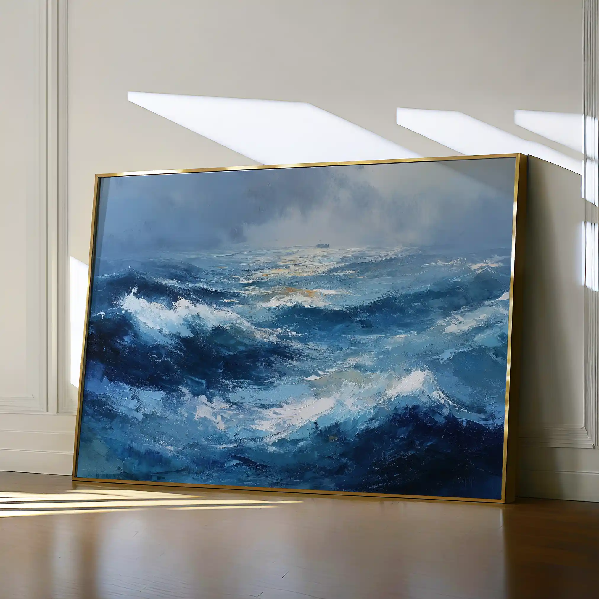 Abstract 1519 Canvas Art 60 x 40 cm / Stretched on hidden frame