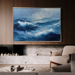 Abstract 1519 Canvas Art 60 x 40 cm / Stretched on hidden frame