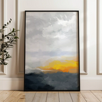 Abstract 152 Canvas Art 60 x 40 cm / Stretched on hidden frame