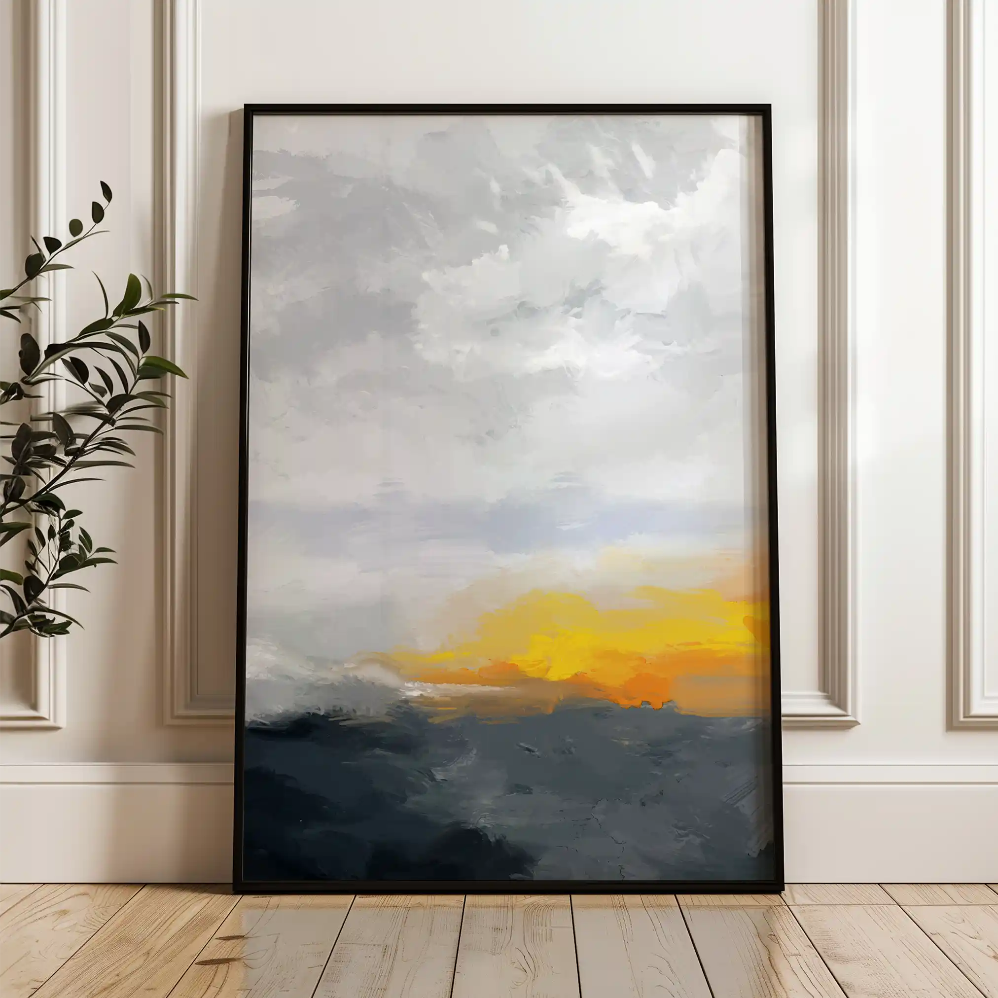 Abstract 152 Canvas Art 60 x 40 cm / Stretched on hidden frame