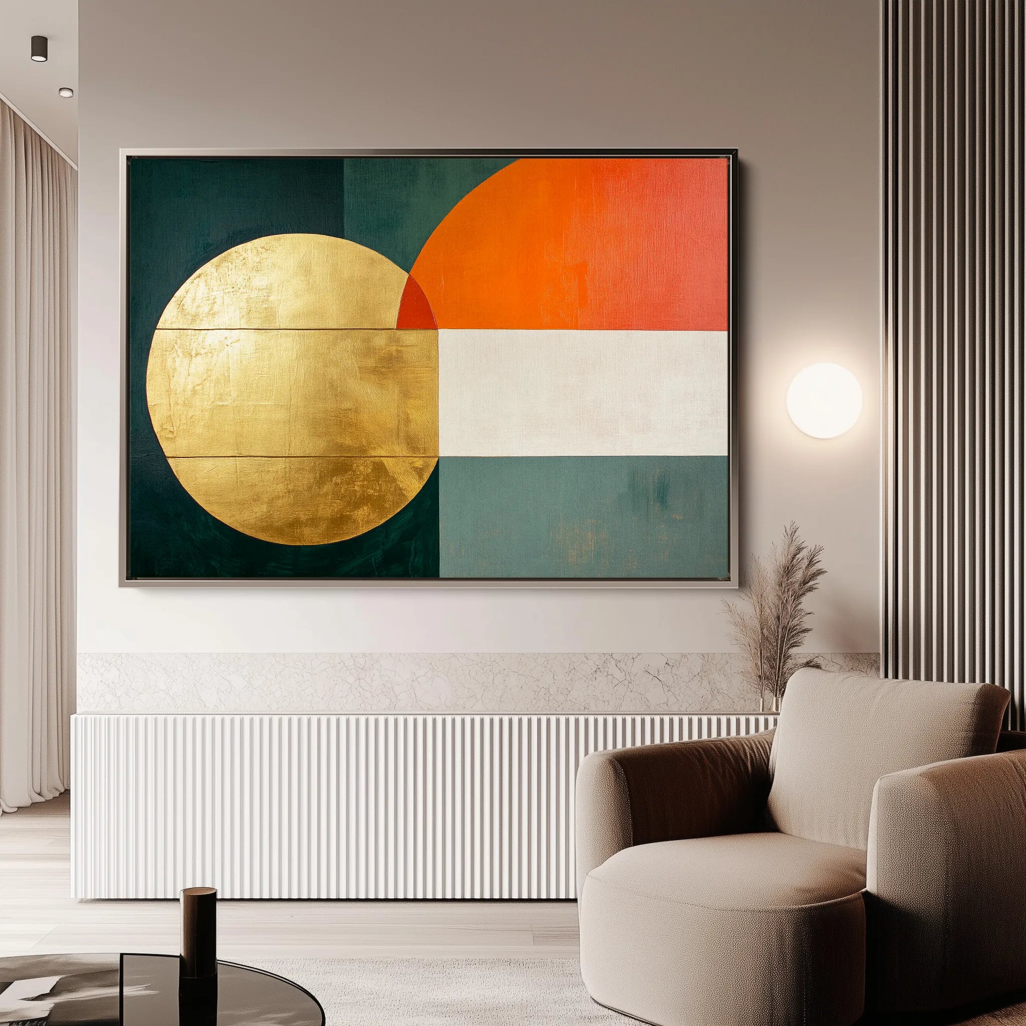 Boho Canvas Wall Art WAD152-BH 90 x 60 cm / Stretched on hidden frame