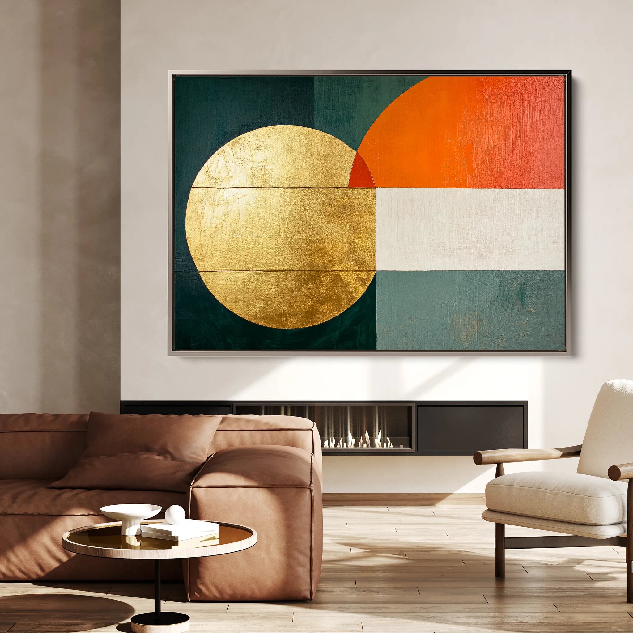 Boho Canvas Wall Art WAD152-BH 90 x 60 cm / Stretched on hidden frame