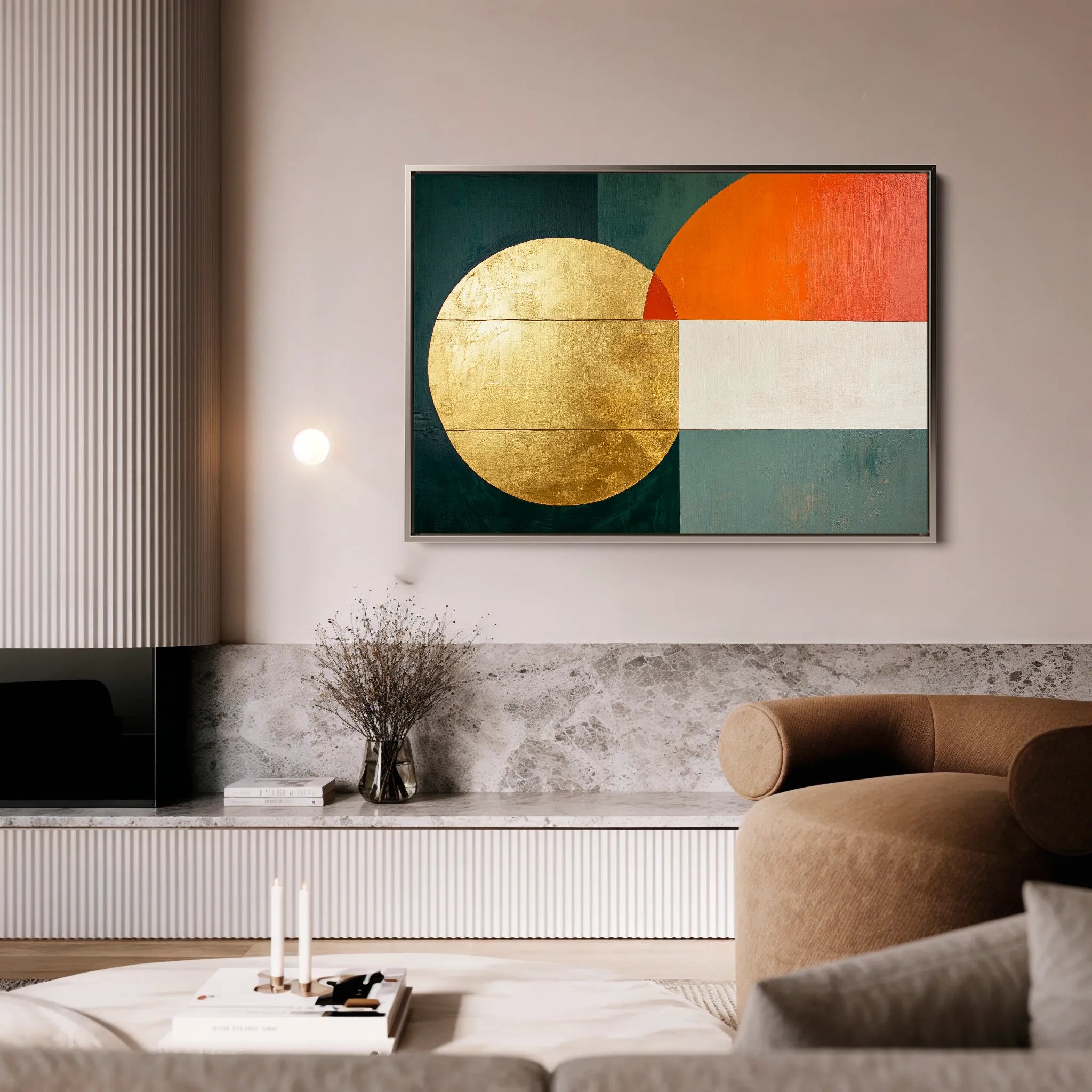 Boho Canvas Wall Art WAD152-BH 90 x 60 cm / Stretched on hidden frame