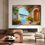 Landscape 152 Canvas Art 90 x 60 cm / Stretched on hidden frame